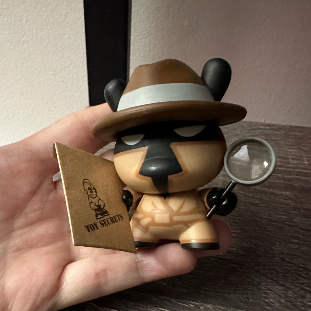 Kidrobot secret agent detective funny 3”